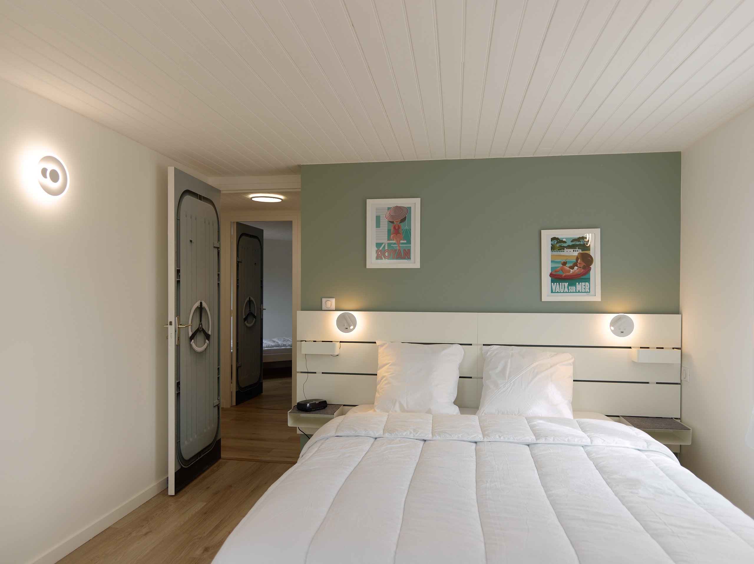 Architecture intérieure résidentielle - Maison de location d'été à Saint Palais par l'architecte d'intérieur Frédérique Bargeas