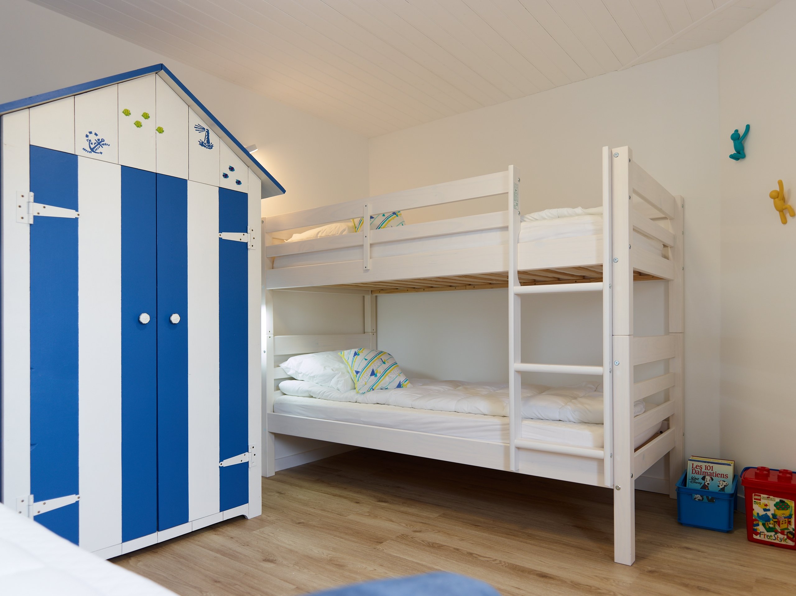 Architecture intérieure résidentielle - Maison de location d'été à Saint Palais par l'architecte d'intérieur Frédérique Bargeas