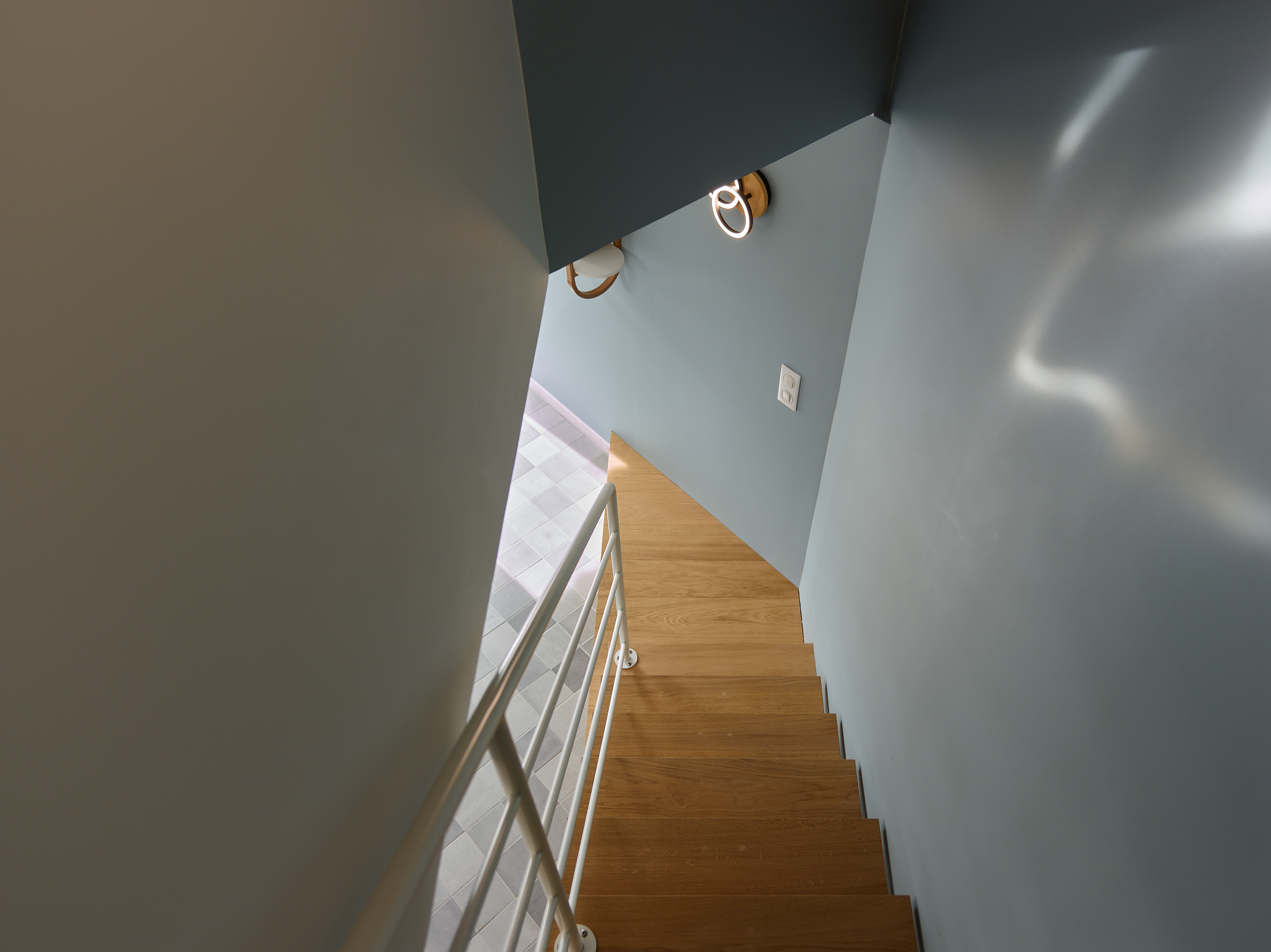 Architecture intérieure résidentielle - Maison de location d'été à Saint Palais par l'architecte d'intérieur Frédérique Bargeas