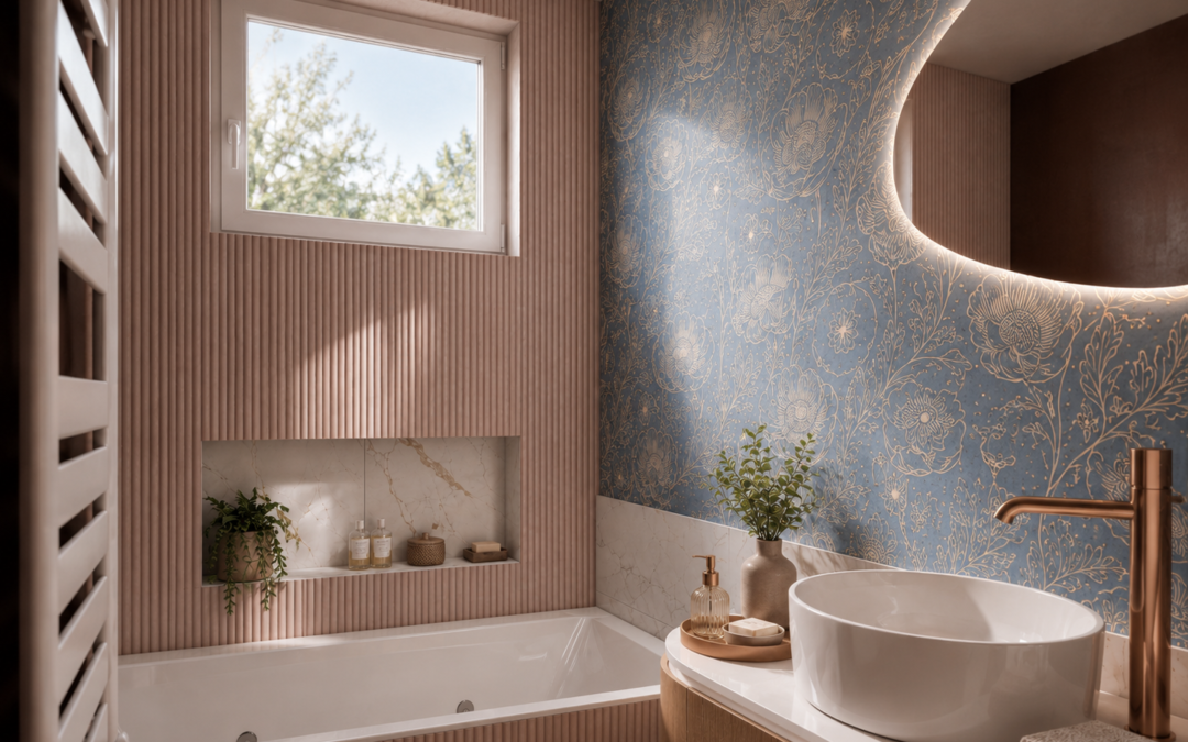 Une salle de bain cozie à La Rochelle